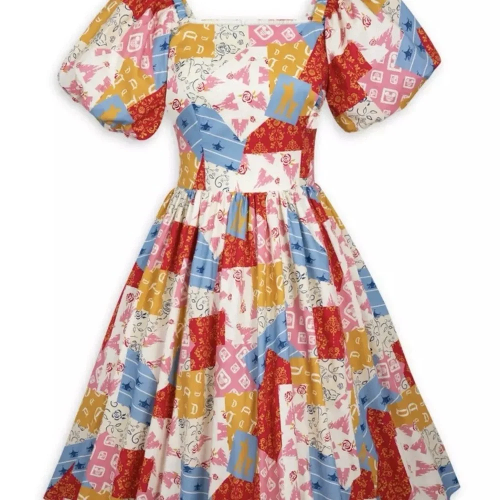 Disney parks Colorful Patchwork Dress - Picture 7 of 9